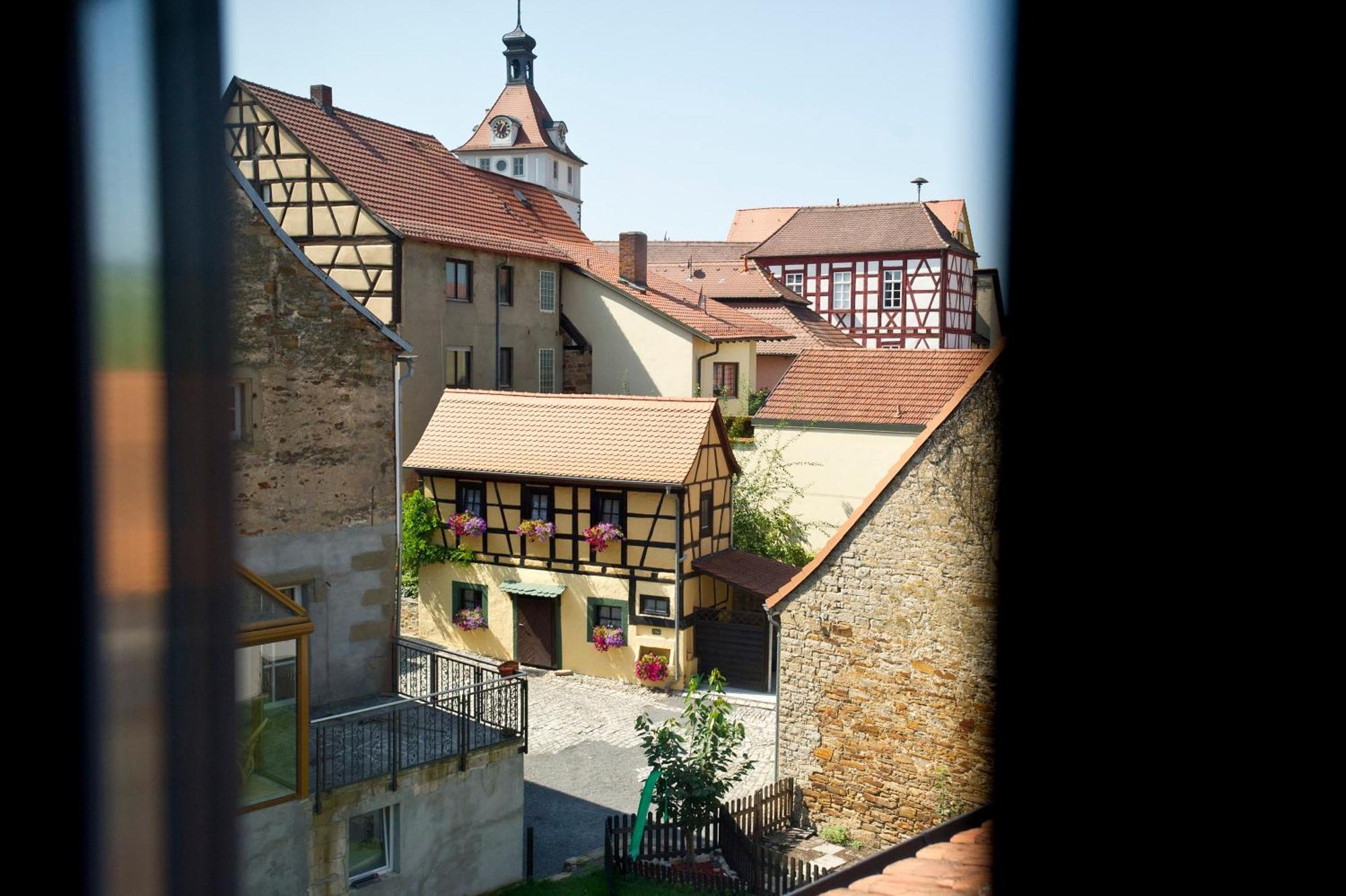 Hotel Freihof Prichsenstadt Bagian luar foto